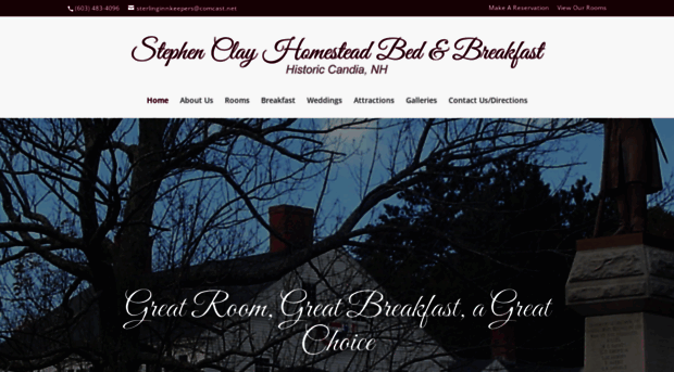 stephenclaybedandbreakfast.com