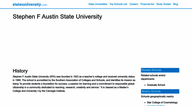 stephenfaustin.stateuniversity.com