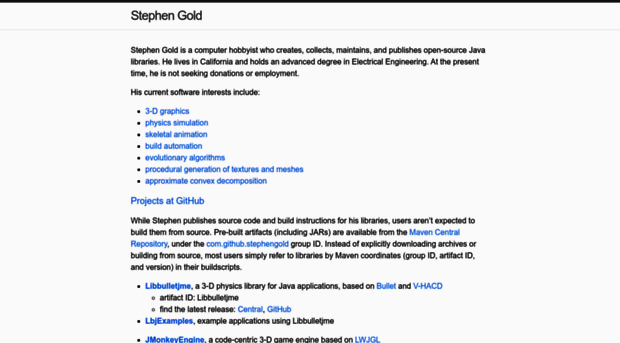 stephengold.github.io