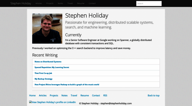 stephenholiday.com