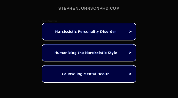 stephenjohnsonphd.com