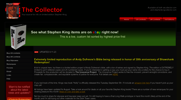 stephenkingcollector.com