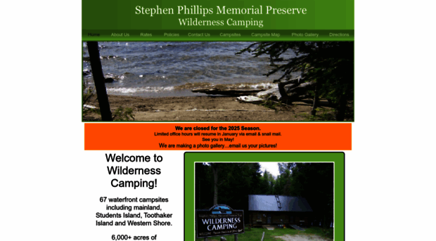 stephenphillipswildernesscamping.com