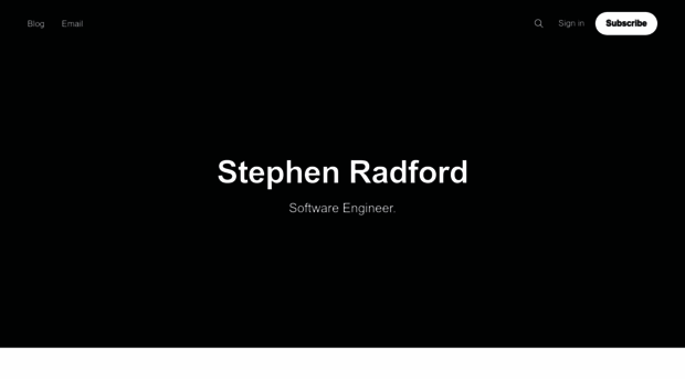 stephenradford.me