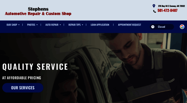 stephensautomotiverepairandcustomshop.com