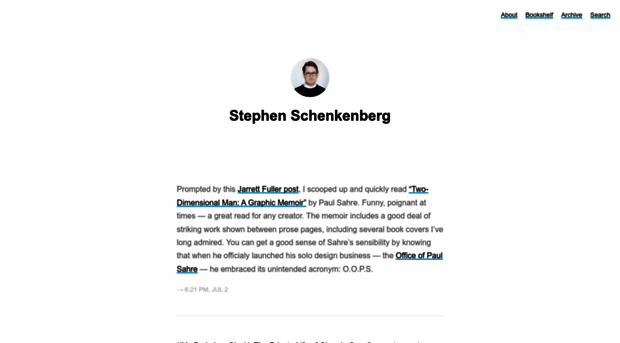 stephenschenkenberg.com