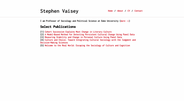 stephenvaisey.com