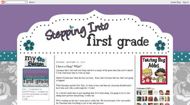 steppingintofirstgrade.blogspot.com