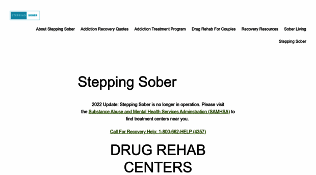 steppingsober.com