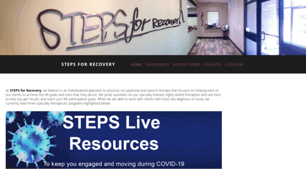 stepsforrecovery.com