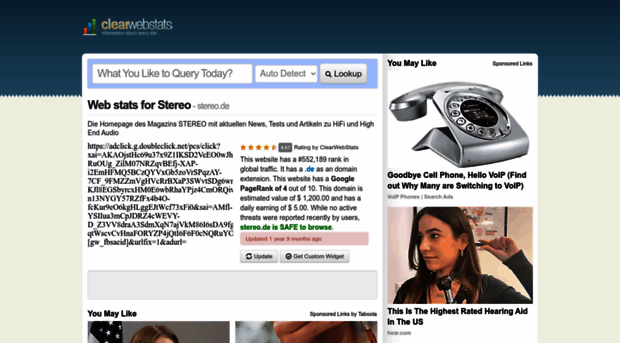 stereo.de.clearwebstats.com