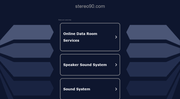 stereo90.com