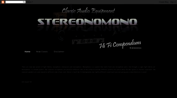stereonomono.blogspot.ca