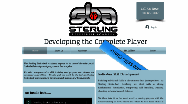 sterlingbasketballacademy.com