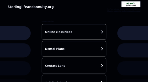 sterlinglifeandannuity.org