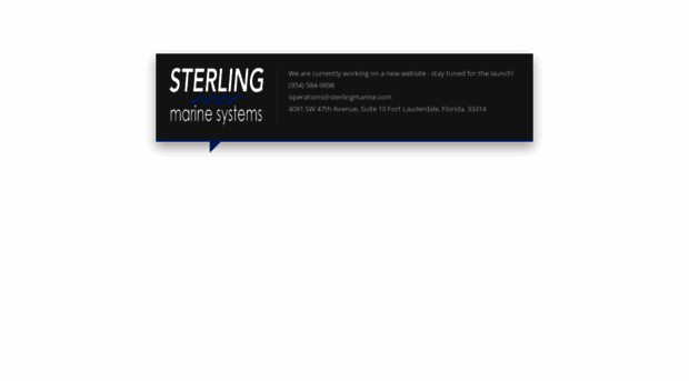 sterlingmarine.com