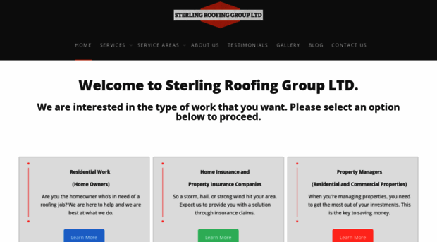 sterlingroofinggroup.com