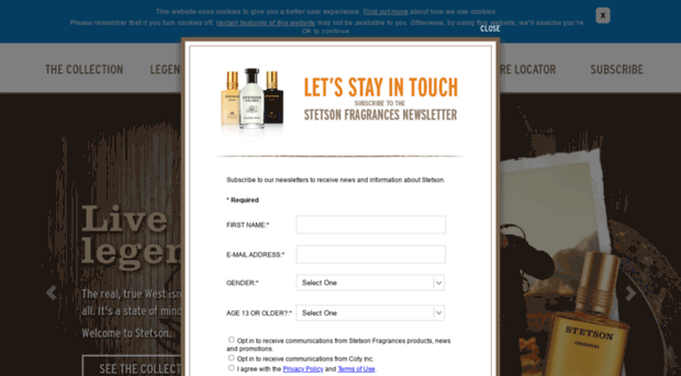 stetsoncologne.com