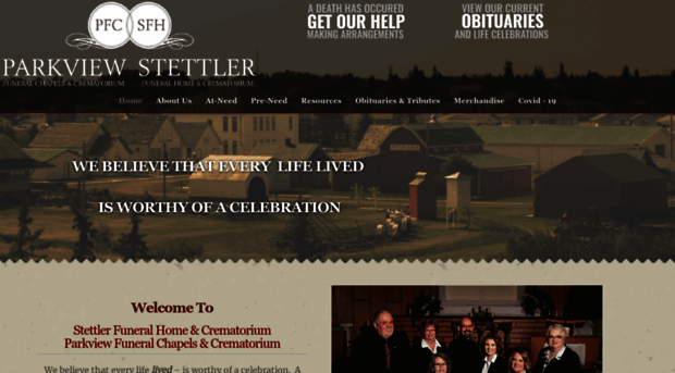 stettlerfuneralhome.com