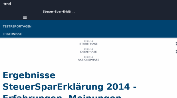 steuer-spar-erklaerung-software-2014.trnd.com