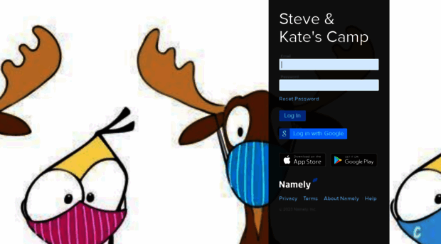 steveandkate.namely.com