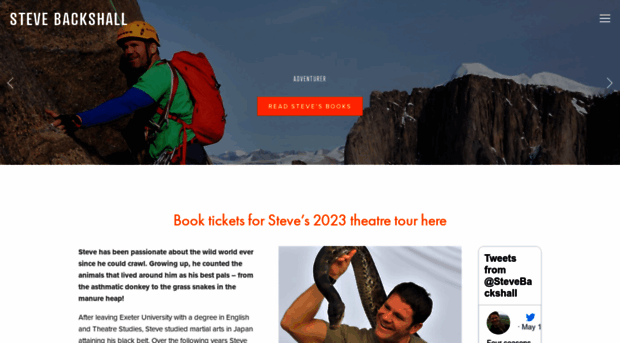 stevebackshall.com