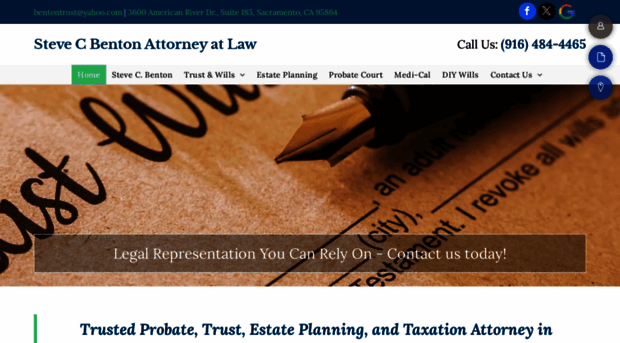 stevecbentonattorney.com