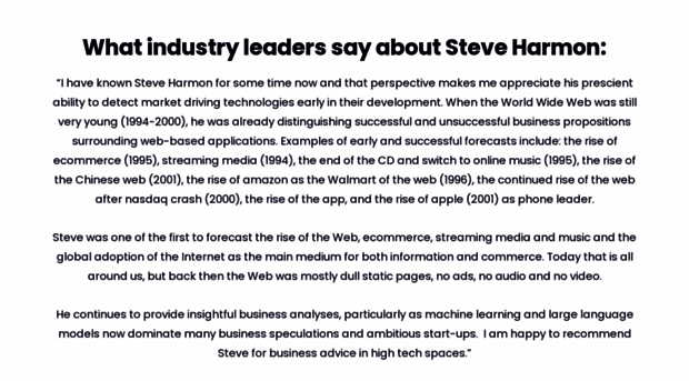 steveharmon.com