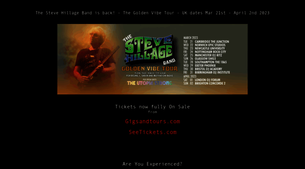 stevehillage.com