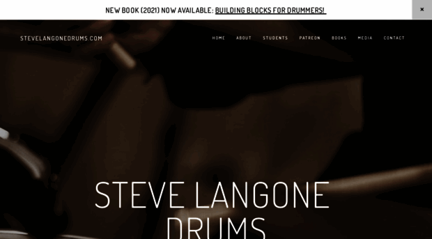 stevelangonedrums.com