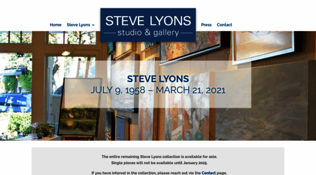 stevelyonsgallery.com