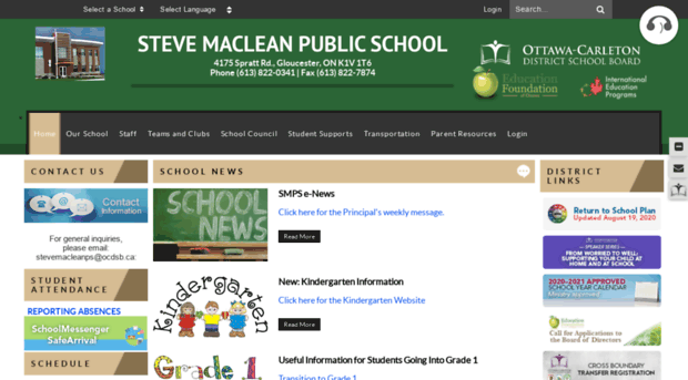 stevemacleanps.ocdsb.ca