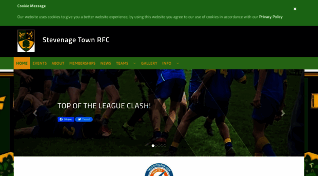 stevenagerugby.com