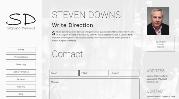 stevendownswritedirection.co.uk