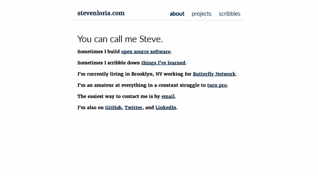 stevenloria.com