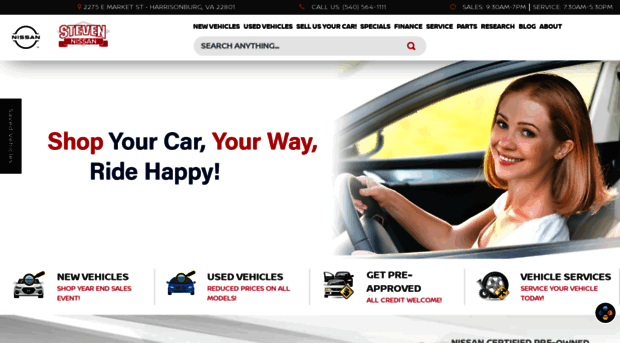 stevennissan.com