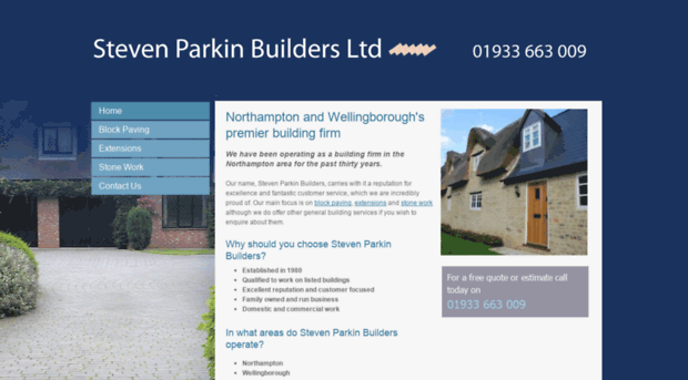 stevenparkinbuilders.co.uk