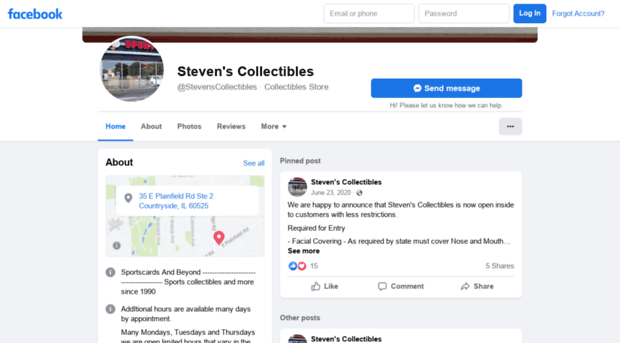 stevenscollectibles.com