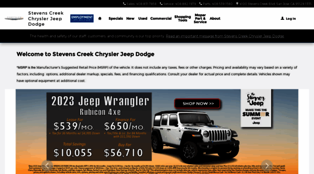 stevenscreekchryslerjeepdodge.net