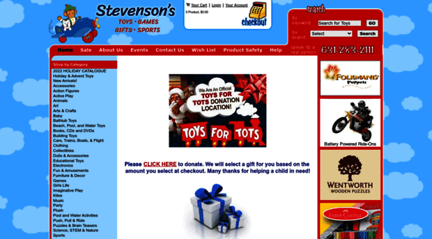 stevensonstoys.com