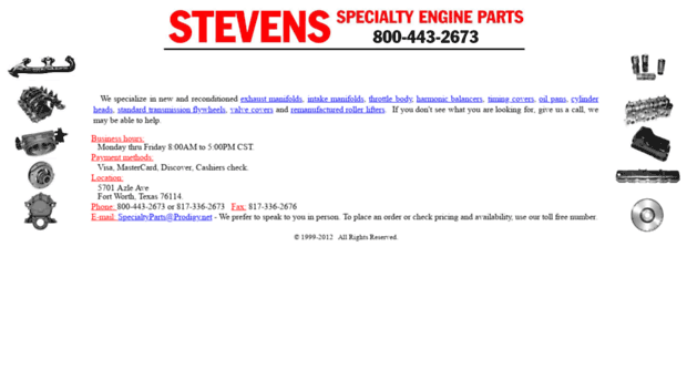 stevensparts.com