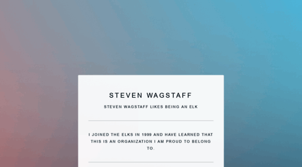 stevenwagstaff.com