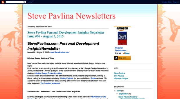 stevepavlinanewsletters.blogspot.com