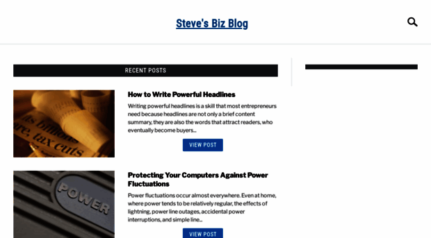 stevesbizblog.com