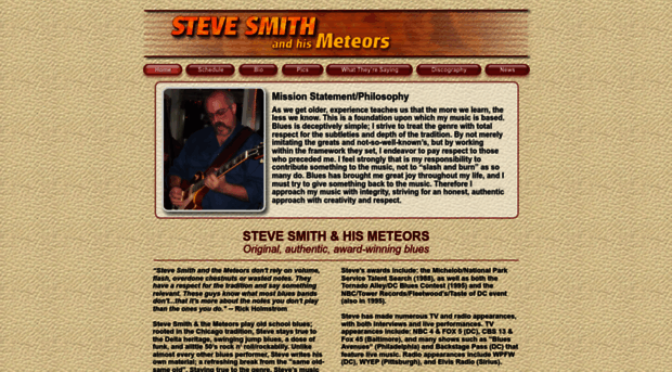 stevesmithandthemeteors.com