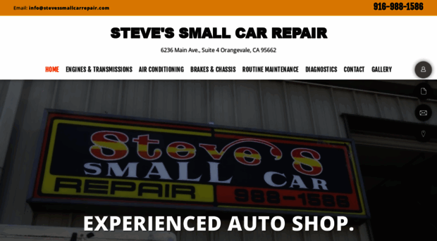 stevessmallcarrepair.com