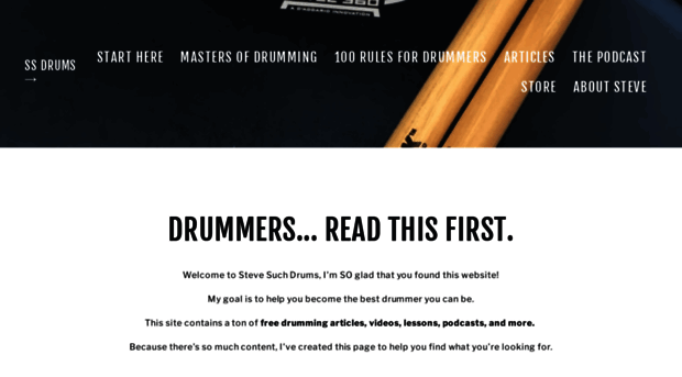 stevesuchdrums.com