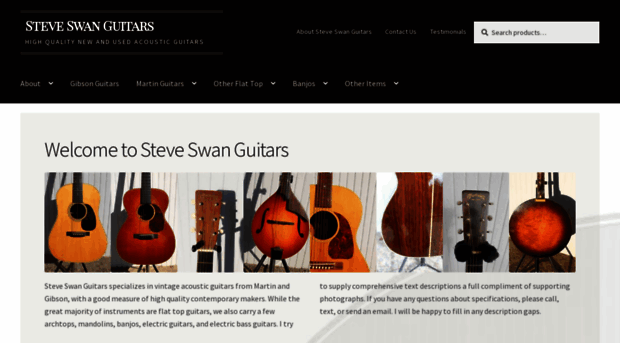 steveswanguitars.com