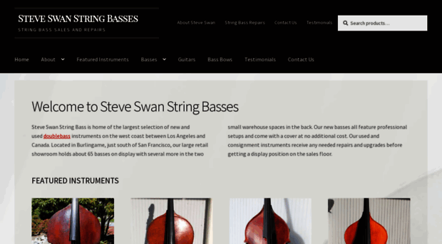 steveswanstringbass.com