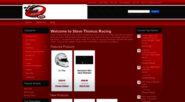 stevethomasracing.com